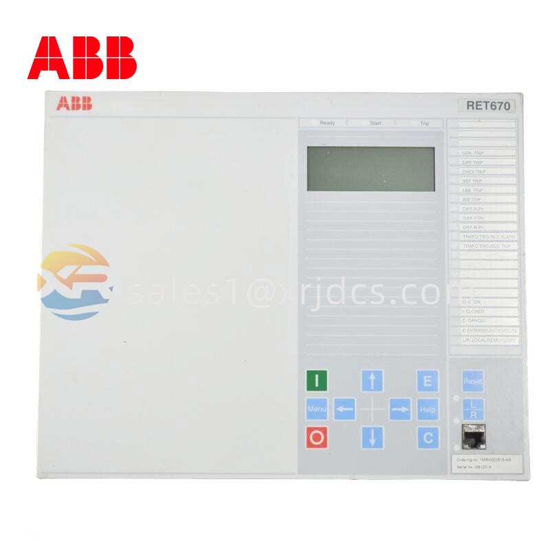 ABB 1MRK004816-AC RET670 Transformer Protection and Control IED0
